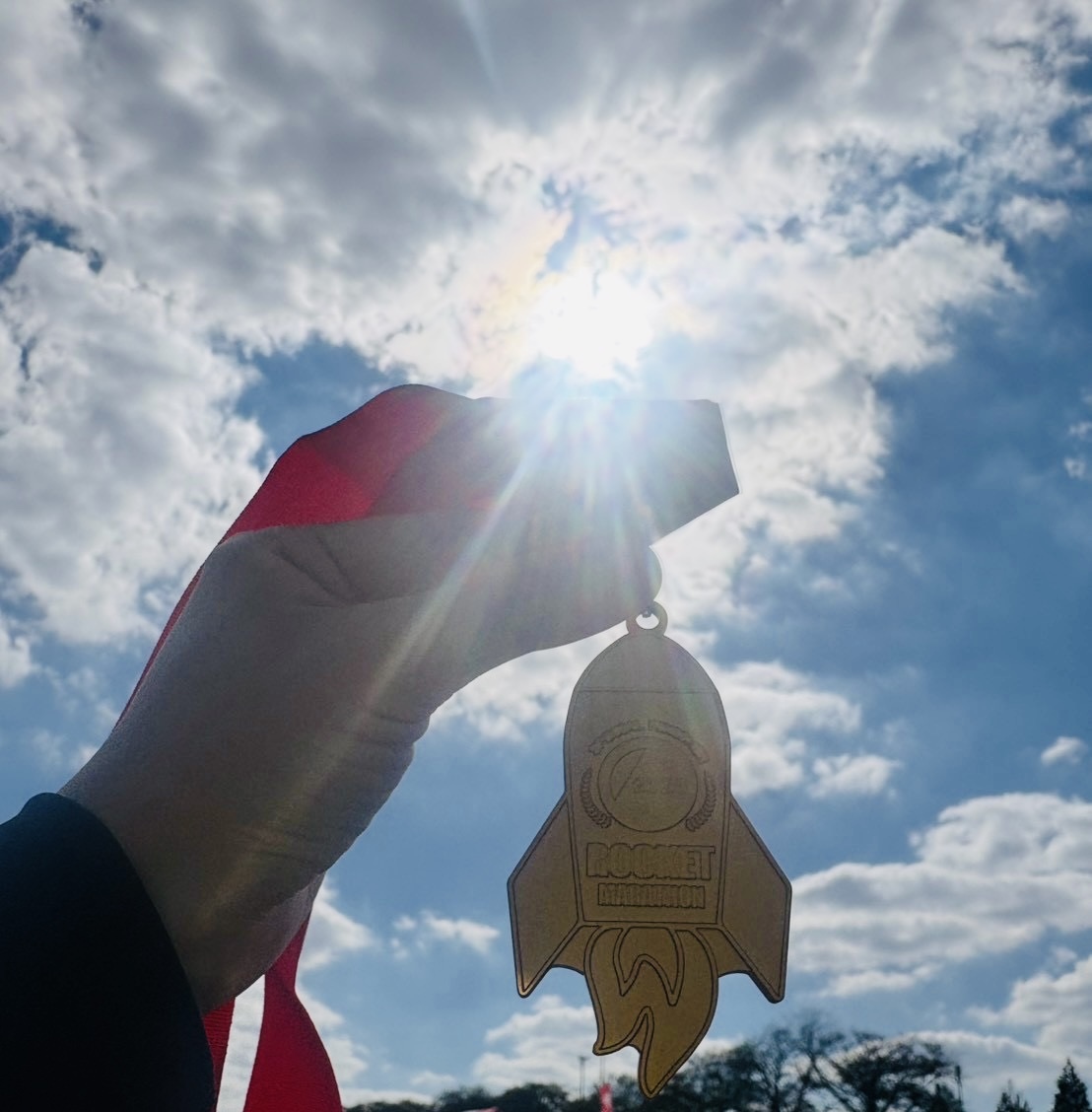 ロケットメダル獲得🎖️inマラソン🏃‍♂️💨