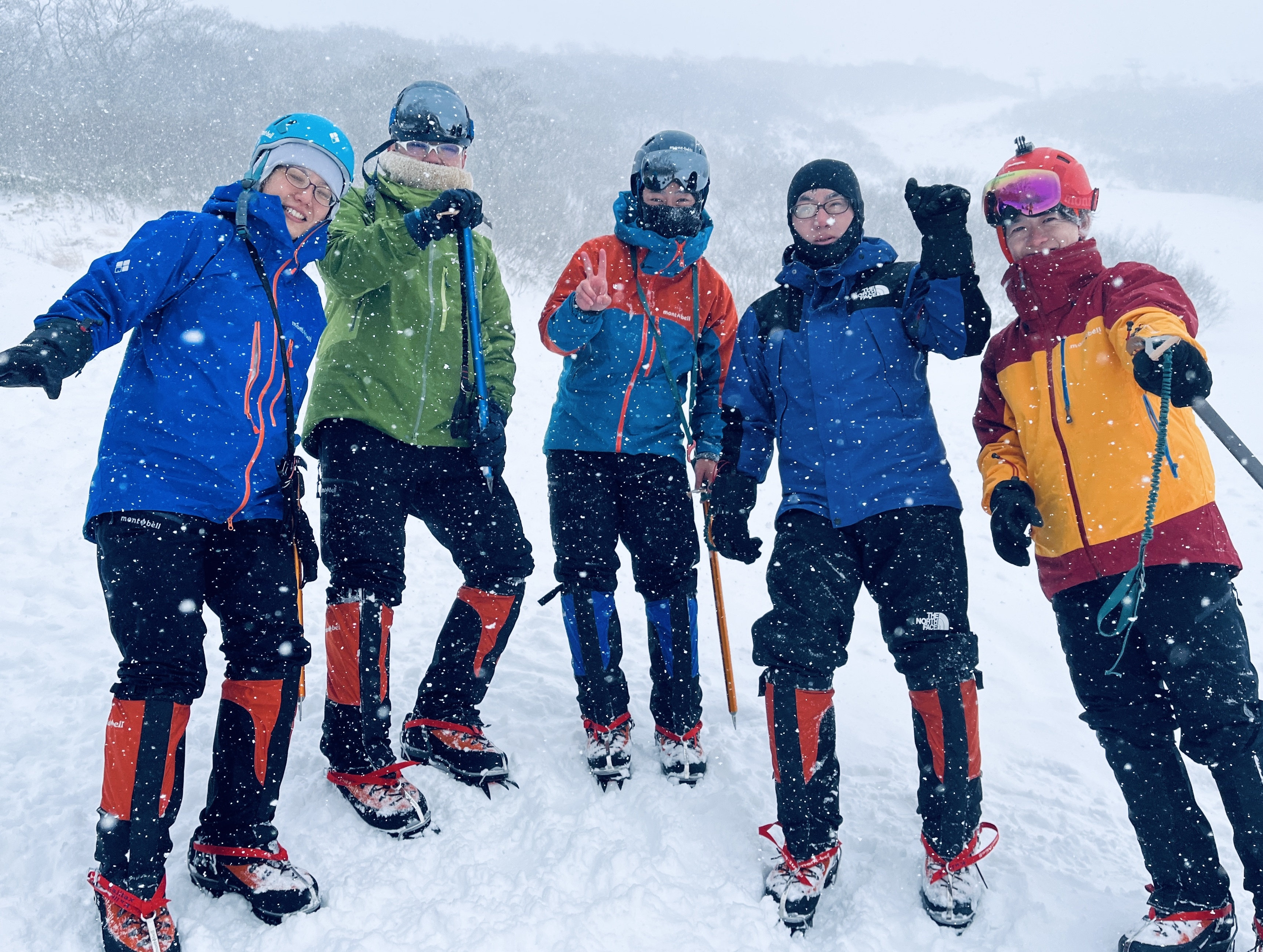 🏔️登山部講習会🌟雪山初チャレンジ⛄️