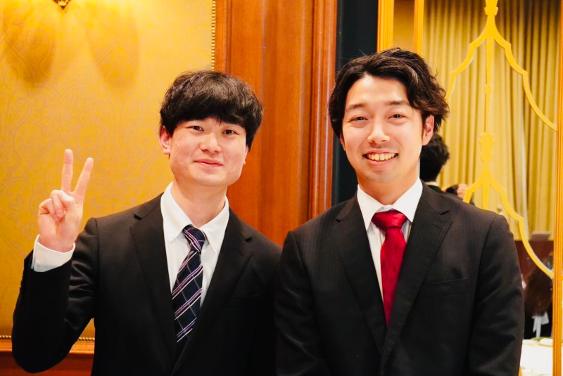 入社式のひととき